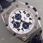 Swiss Grade 3126 Audemars Piguet Replica SS Black Sub-dial Watch